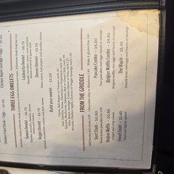 Stan's Maple Cafe - Menu
