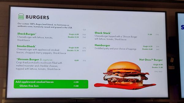 Menu photo 4 Shake Shack Newport Centre Jersey City, NJ