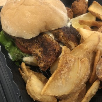 The Fish Joint - Blackened Mahi Sandwich - Seafood Near Me - Coconut Creek, Florida The Fish Joint - Blackened Mahi Sandwich - Seafood Near Me - Coconut Creek, Florida
