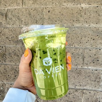 Da Vien Coffee - Banana cream matcha latte - Coffee & Tea Near Me - Milpitas, California