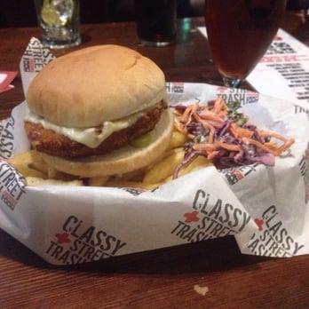 Bloc+ - Veggie burger with Swiss cheese - Pubs Near Me - Glasgow, GLG
