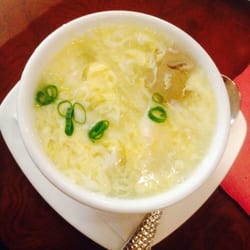 Quan's Kitchen - Egg drop soup.