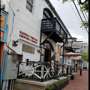 Marthas Vineyard Chowder Company - Front of Martha's Vineyard company in oaks bluff Martha's Vineyard, Massachusetts. - Seafood Near Me - Oak Bluffs, Massachusetts