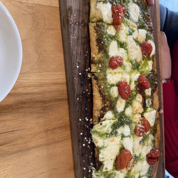 Canvas - Flat Margherita Flatbread - New American Near Me - Orlando, Florida Canvas - Flat Margherita Flatbread - New American Near Me - Orlando, Florida
