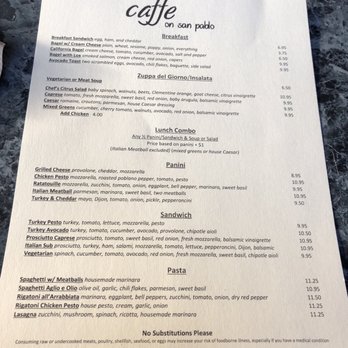 Caffe Chiave - Food menu - Coffee & Tea Near Me - Berkeley, California
