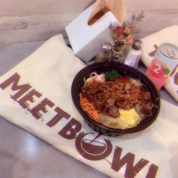 MeetBowl - Bulgogi MeetBowl & Korean 2% Peach Drink - Korean Near Me - Marietta, Georgia