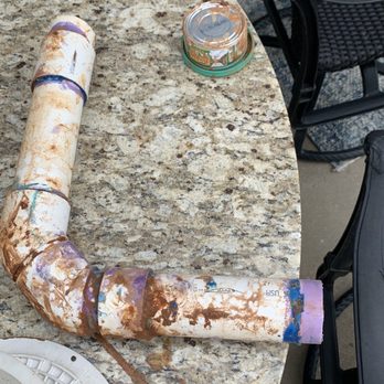 Trenchless Leak Detection - A glue joint that been done incorrectly when pool was built 9 years ago - Plumbing Near Me Trenchless Leak Detection - A glue joint that been done incorrectly when pool was built 9 years ago - Plumbing Near Me