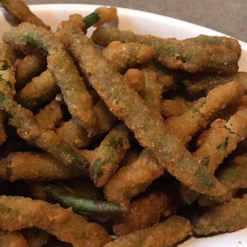 Blazin Bills - Appetizer of fried green beans and jalapeño baked with coke slaw - Barbeque Near Me - Hiram, Ohio Blazin Bills - Appetizer of fried green beans and jalapeño baked with coke slaw - Barbeque Near Me - Hiram, Ohio