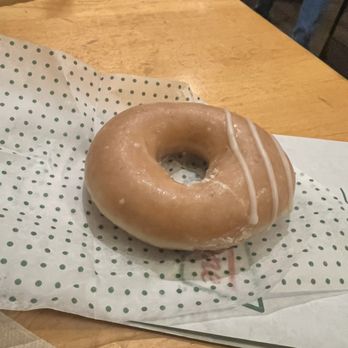 Krispy Kreme's Doughnut Cafe - Filled glazed donut - Donuts Near Me - Toronto, Ontario