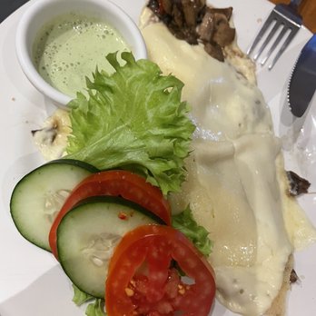 Café del Ángel - Mushroom and cheese crepe - Coffee & Tea Near Me - Aguascalientes, AGU