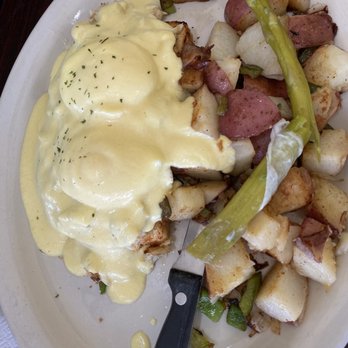 Patty's Eggnest - SF crab Benedict from the specials menu - Breakfast & Brunch Near Me - Tukwila, Washington Patty's Eggnest - SF crab Benedict from the specials menu - Breakfast & Brunch Near Me - Tukwila, Washington