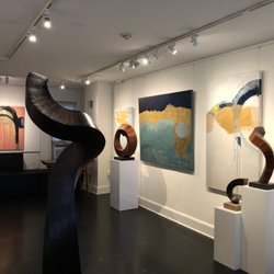 Calloway Fine Art & Consulting - The upstairs exhibition space.
