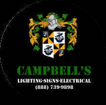 Slide of Campbell's Lighting & Sign Services