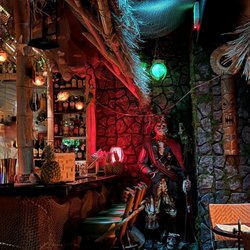 Boo Loo Lounge - Entrance to the bar