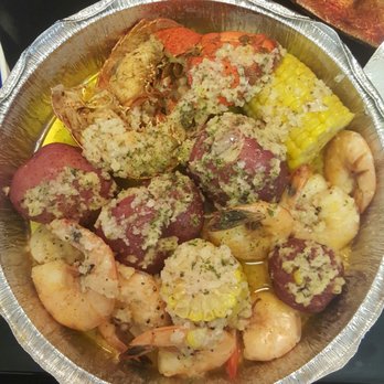 Melbourne Seafood Station - Shrimp, lobster and scallop combo - Seafood Near Me - Melbourne, Florida