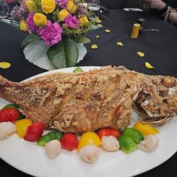 Joss Cuisine - Crisped California Red Snapper with Lychi Sweet & Sour Sauce