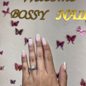 Bossy Nail Salon - Their wall background for pics - Nail Salons Near Me - San Leandro, California Bossy Nail Salon - Their wall background for pics - Nail Salons Near Me - San Leandro, California