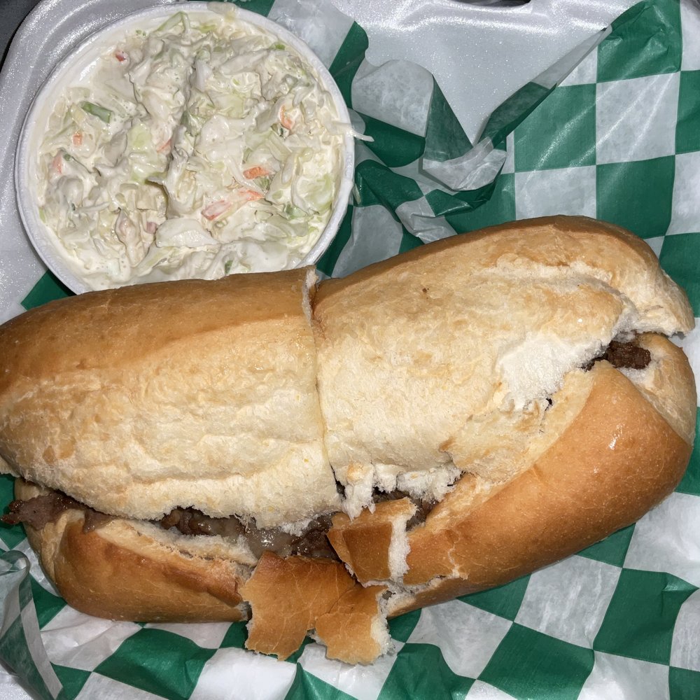 Sunny Jim's Tavern - Coleslaw and steak hoagie - American Near Me - Pittsburgh, Pennsylvania Sunny Jim's Tavern - Coleslaw and steak hoagie - American Near Me - Pittsburgh, Pennsylvania