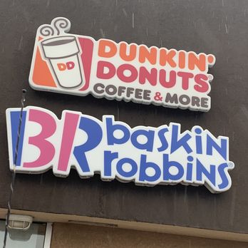 Baskin-Robbins - a dunkin donuts coffee and more sign - Ice Cream & Frozen Yogurt Near Me - St. Joseph, Michigan Baskin-Robbins - a dunkin donuts coffee and more sign - Ice Cream & Frozen Yogurt Near Me - St. Joseph, Michigan