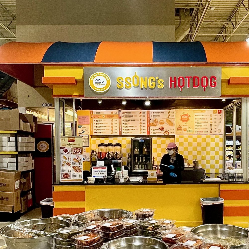 Ssong's Hot Dog - DULUTH - Vendor inside Super H-Mart - Hot Dogs Near Me - Duluth, Georgia
