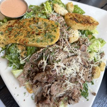 Waypoint Cafe - Tri-Tip Caesar Salad but with Santa Maria dressing - American Near Me - Camarillo, California Waypoint Cafe - Tri-Tip Caesar Salad but with Santa Maria dressing - American Near Me - Camarillo, California