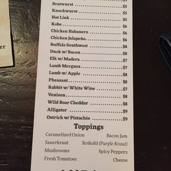 Kluddes Kitchen + Bar - Menu fun - Gastropubs Near Me - Redlands, California
