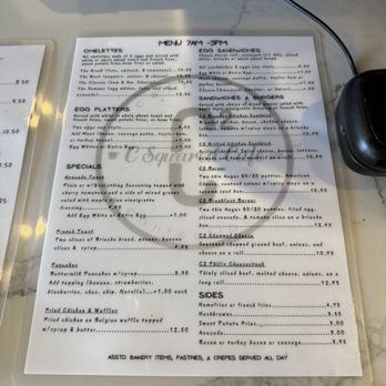 C Squared Cafe - Menu August 2025 - Cafes Near Me - Hasbrouck Heights, New Jersey