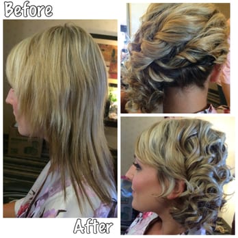 Brides Hair Damaged From Previous Stylist Goal Was A Low Side Bun