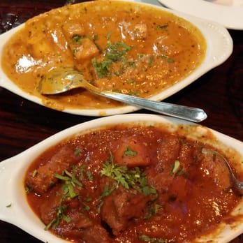Anmol - Lamb vindaloo (something like curry) and paneer tikka masala - Indian Near Me - Beverly, Massachusetts
