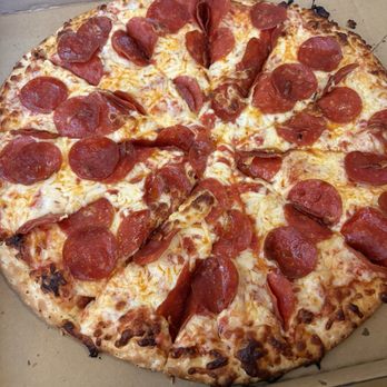 Village Pizza - Pepperoni Pizza - Pizza Near Me - Big Bear Lake, California