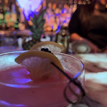 Sapphire - "Melissa's Assignment" A Blackberry Gin Sour With Citadelle Garden D'Ete Gin - Wine Bars Near Me - Providence, Rhode Island Sapphire - "Melissa's Assignment" A Blackberry Gin Sour With Citadelle Garden D'Ete Gin - Wine Bars Near Me - Providence, Rhode Island