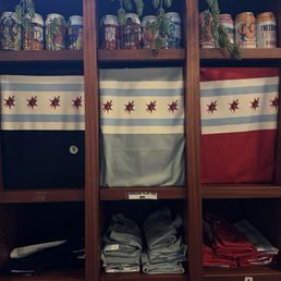 Some of their cool merch. Some of their cool merch.