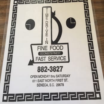 Time Drive In Restaurant - Time drive in - American Near Me - Seneca, South Carolina