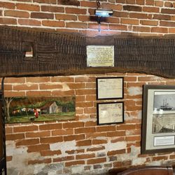 Steamboat Warehouse Restaurant - The historical items are everywhere.