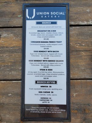 Menu photo 2 Union Social Eatery Toronto, ON Menu photo 2 Union Social Eatery Toronto, ON