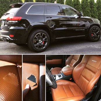 MK Upholstery - Jeep Grand Cherokee SRT leather seat repair. - Furniture Reupholstery Near Me - Savannah, Georgia MK Upholstery - Jeep Grand Cherokee SRT leather seat repair. - Furniture Reupholstery Near Me - Savannah, Georgia