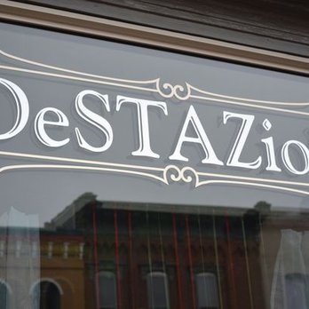 DeSTAZio's - a reflection of a building in the window - Pizza Near Me - Elmore, Ohio DeSTAZio's - a reflection of a building in the window - Pizza Near Me - Elmore, Ohio