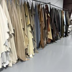 Burcraft Fabrics - Great selection of leather hides!