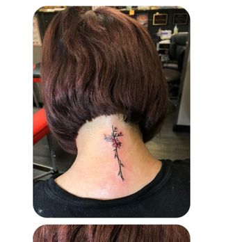 Goodfellas Tattoo - Mick is the best picked a cross for me. Good guy great person good energy. Thank you - Tattoo Near Me - Orange, California