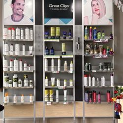 Great Clips - Nice selection of products