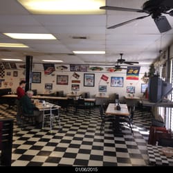 Libby's Pitstop - Second of two seating areas - larger, more NASCAR