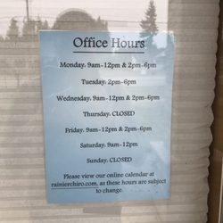 Rainier Chiropractic Clinic