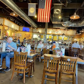 Mission BBQ - View of inside / interior of restaurant - ON VETERAN'S DAY 2024 NO LESS! #praise!  Inviting, clean, spacious, casual dining. Service rocks! - Barbeque Near Me - Fairfax, Virginia
