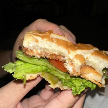 Chick-fil-A - Spicy Deluxe Sandwich - Fast Food Near Me - San Mateo, California Chick-fil-A - Spicy Deluxe Sandwich - Fast Food Near Me - San Mateo, California