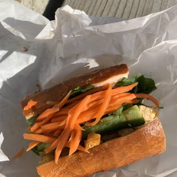 Kitten and Pinky - Half of the vegan sandwich - Vietnamese Near Me - Pacifica, California Kitten and Pinky - Half of the vegan sandwich - Vietnamese Near Me - Pacifica, California