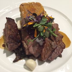 The Square Restaurant - NZ Lamb chump.