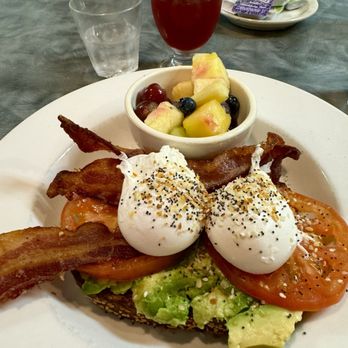 Sunset Grill - Avocado Toast - American Near Me - Fredericksburg, Texas
