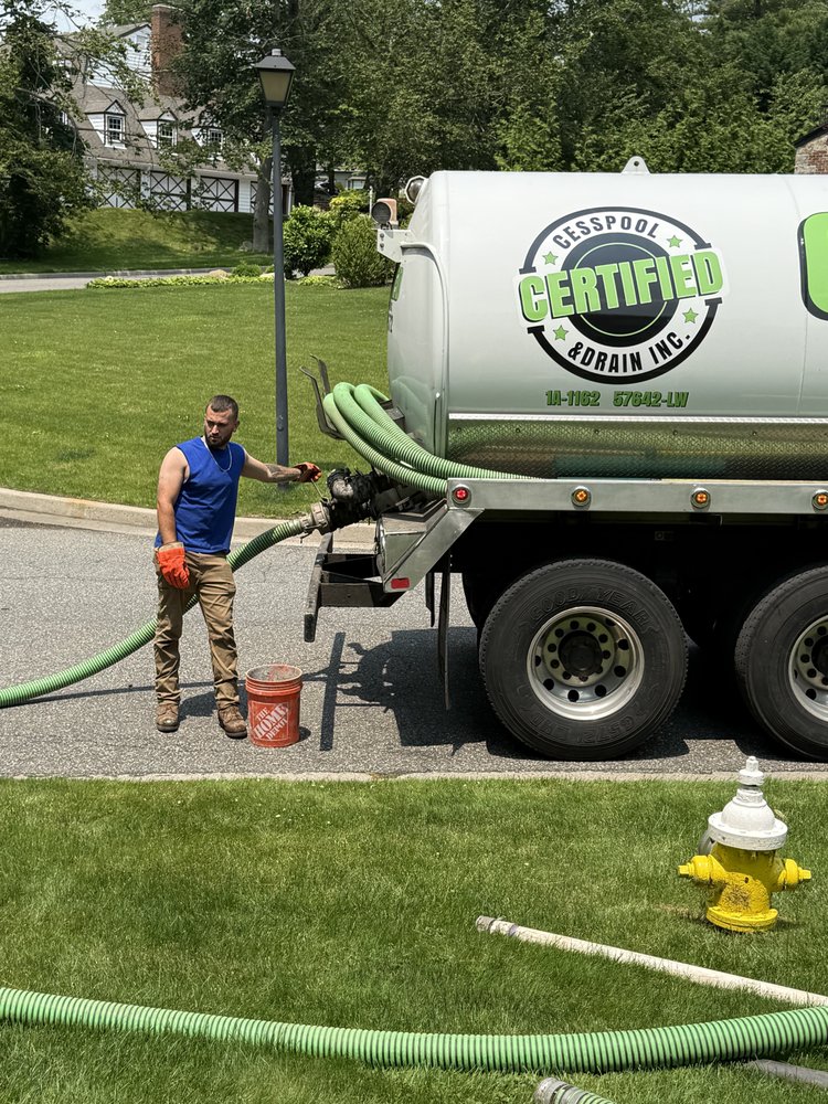 Slide of Certified Cesspool Service Suffolk County | Cesspool Pumping