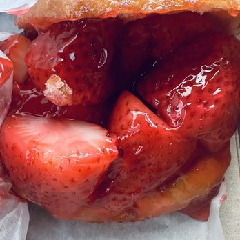 The Donut Man - Glendora - Fresh Strawberry Donut! - Donuts Near Me - Glendora, California