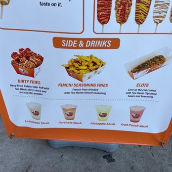 TWO HANDS CORN DOGS - 39 Photos u0026 12 Reviews - Korean - 4770 E 